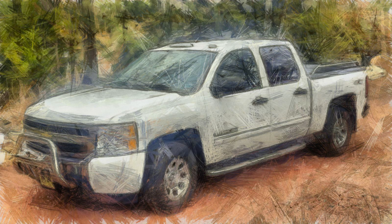 Illustration for article titled Automotive Artist Draws Funky Renditions Of Some Favorite Trucks